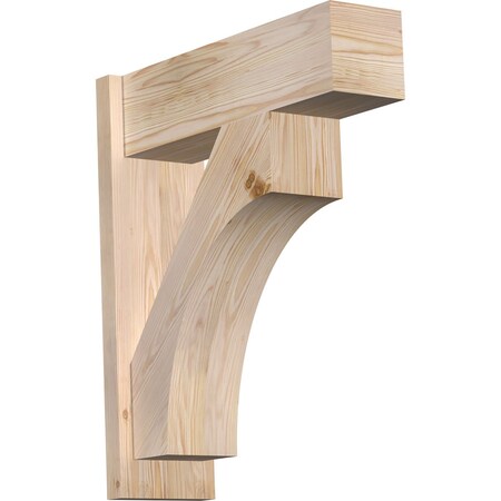 Ekena Millwork Westlake Block Smooth Outlooker, Douglas Fir, 7 1/2"W x 24"D x 28"H OUT08X24X28WTL05SDF